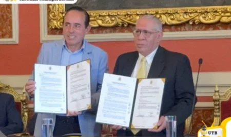 UTB y GAMLP firman convenio para fortalecer la investigación y la formación académica